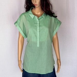Caslon Green Blouse